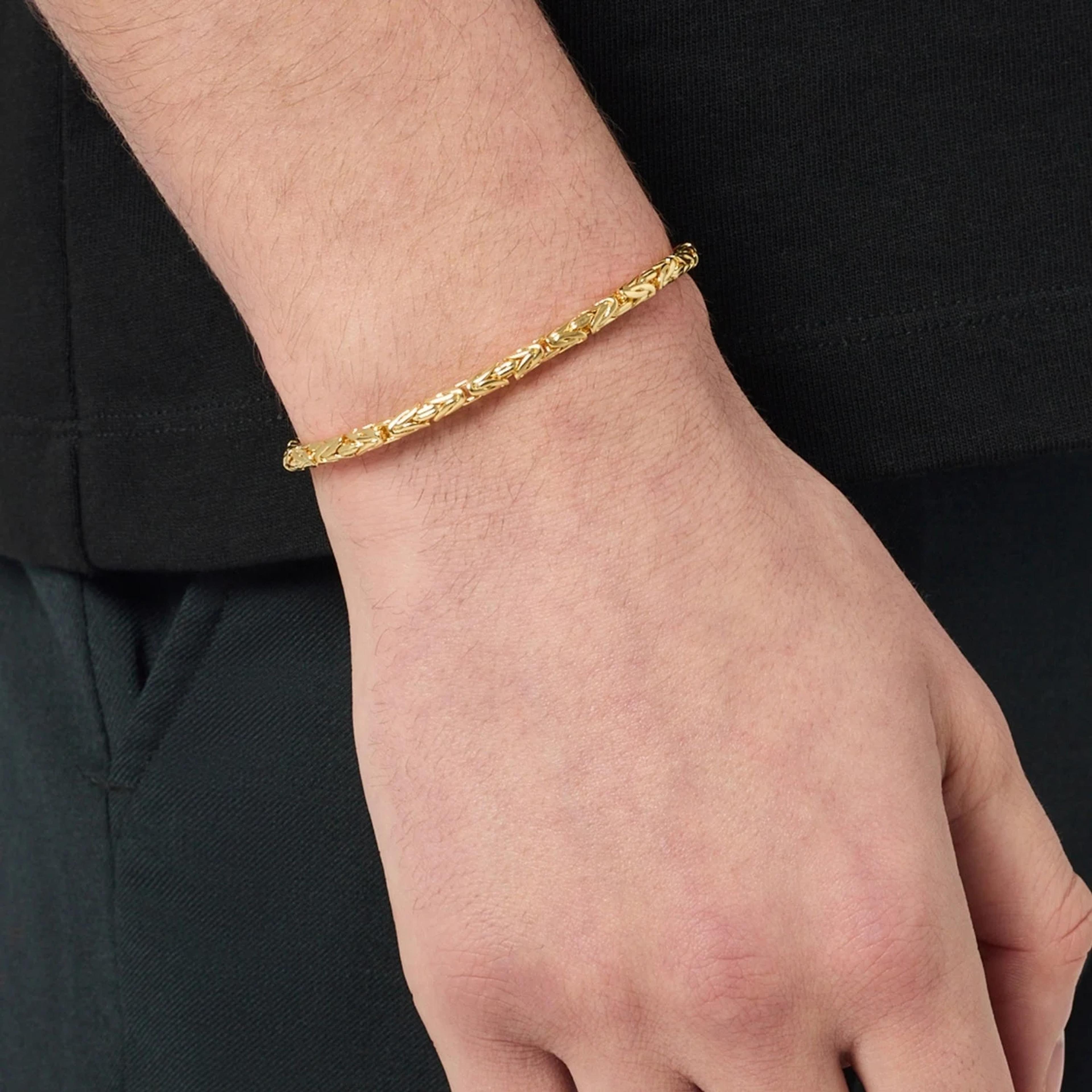 Regal King Chain Bracelet - (gold) 2