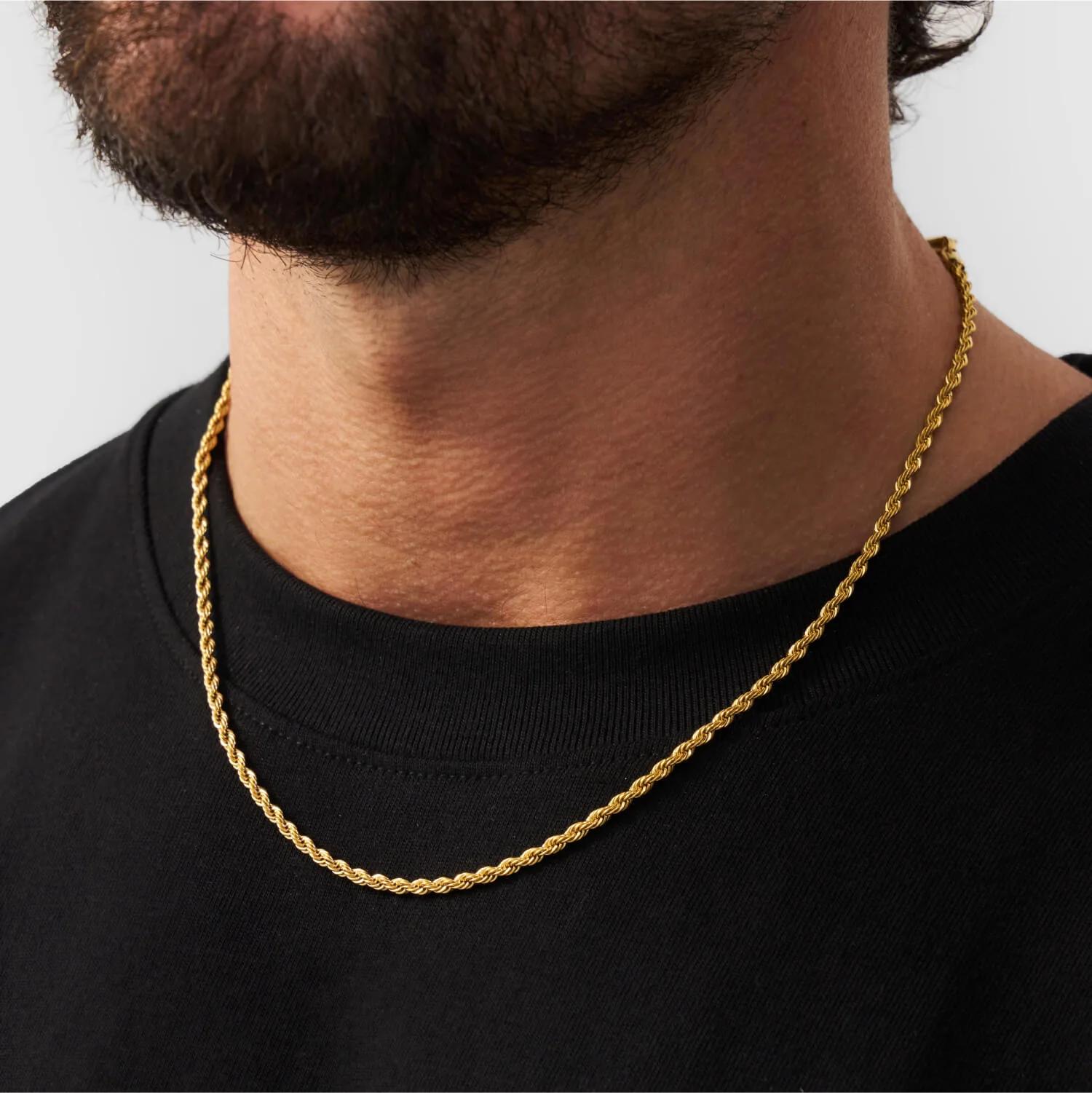 Golden Rope Chain 3