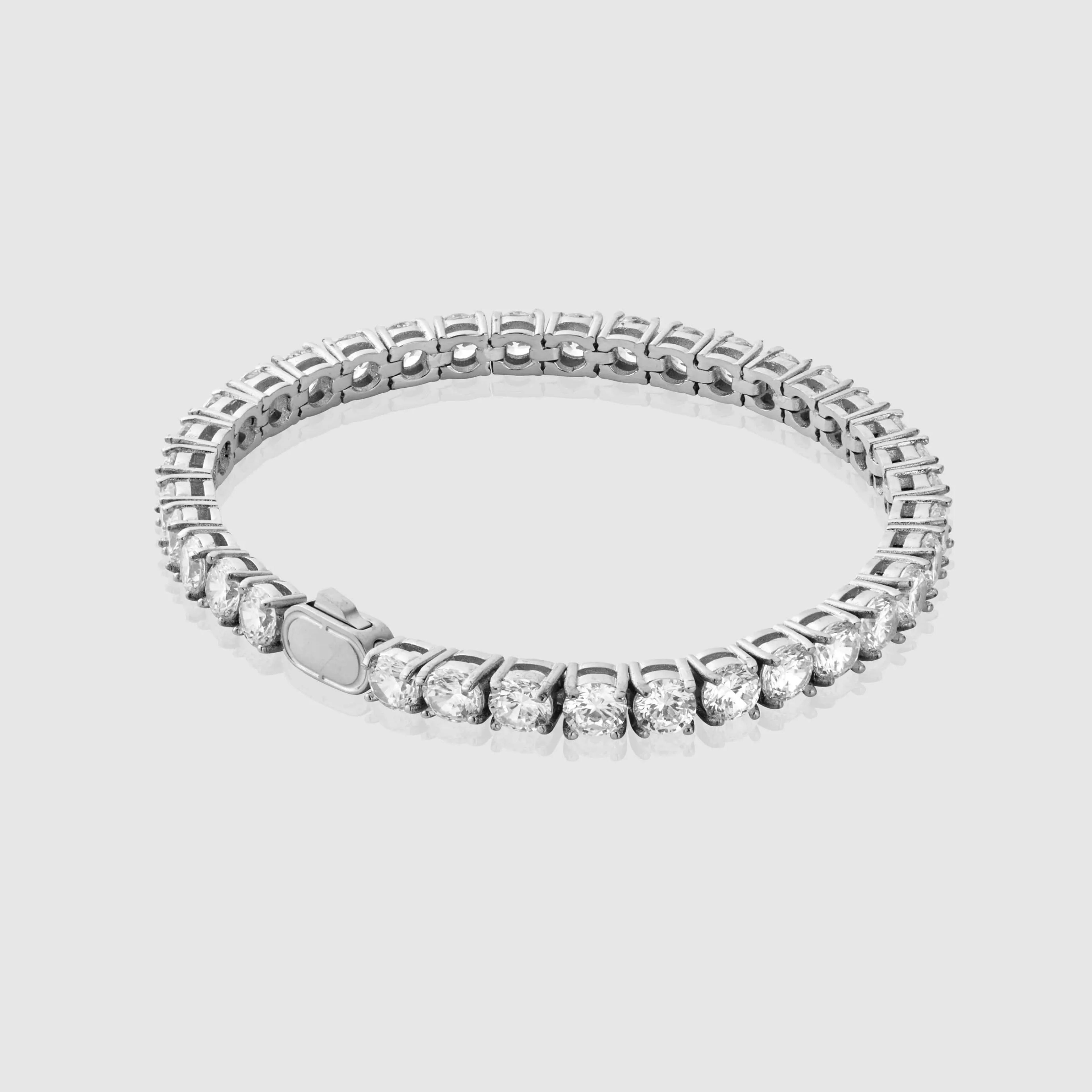 Radiant Tennis Bracelet - (silver)