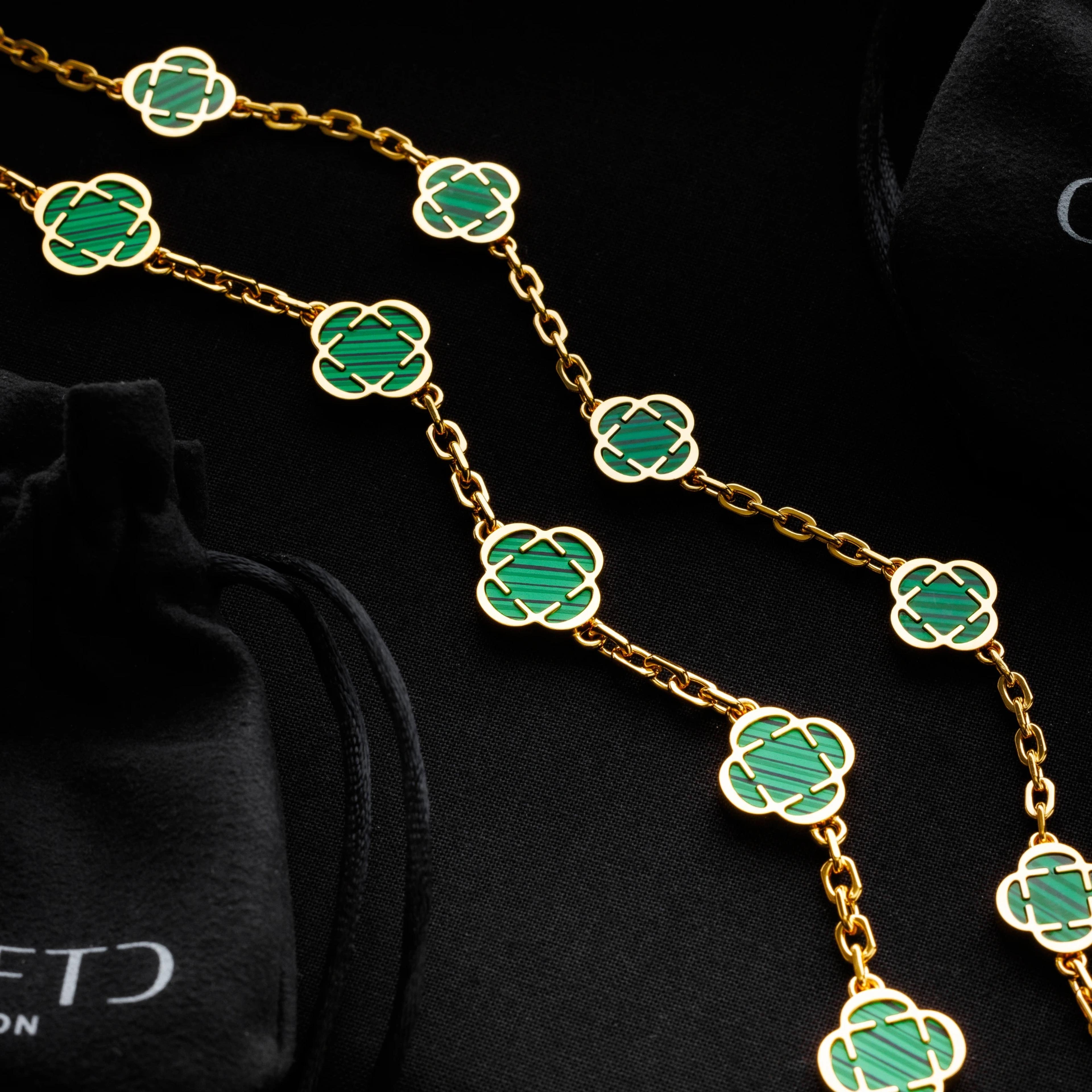 Azure Bloom Chain - Malachite 2