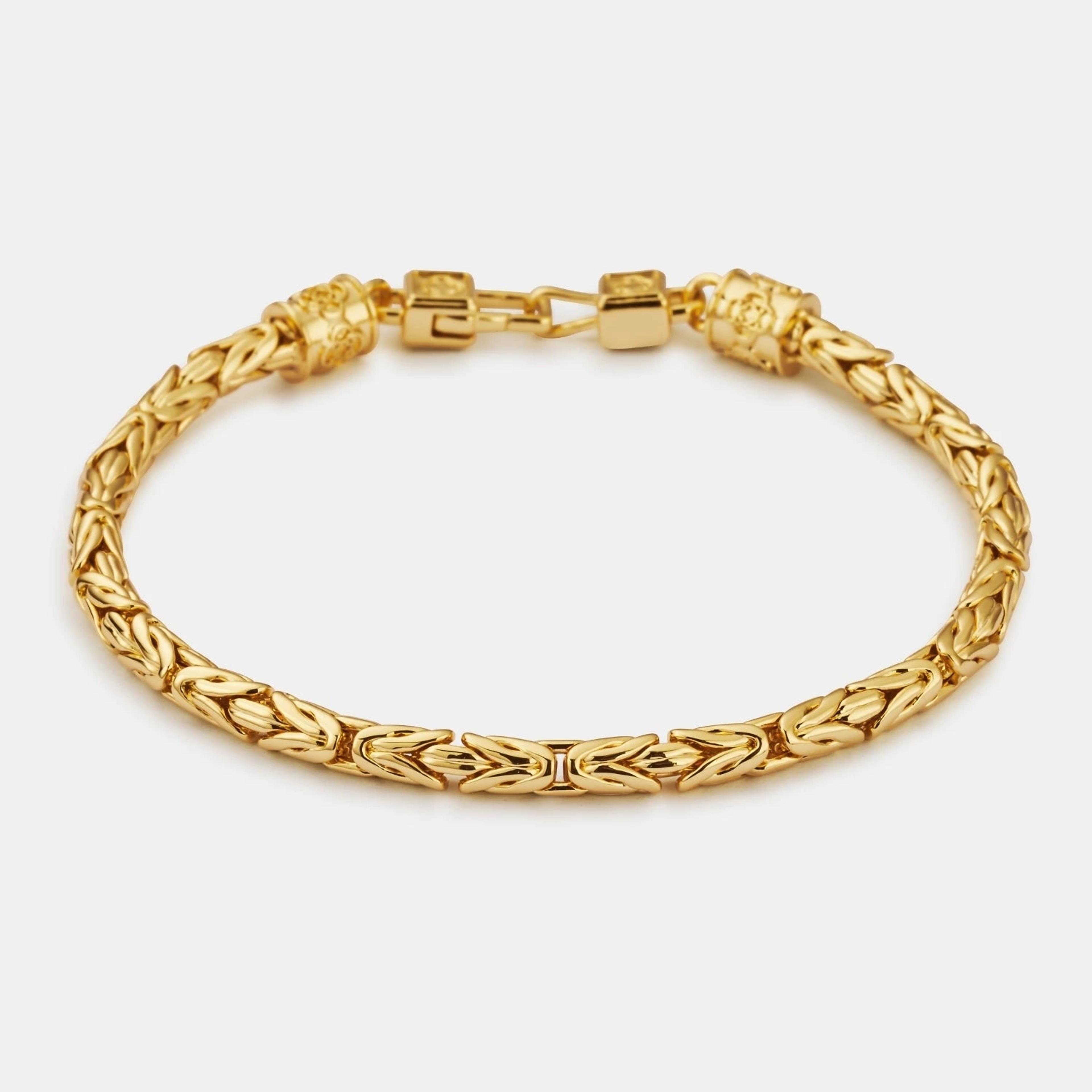 Regal King Chain Bracelet - (gold) 1