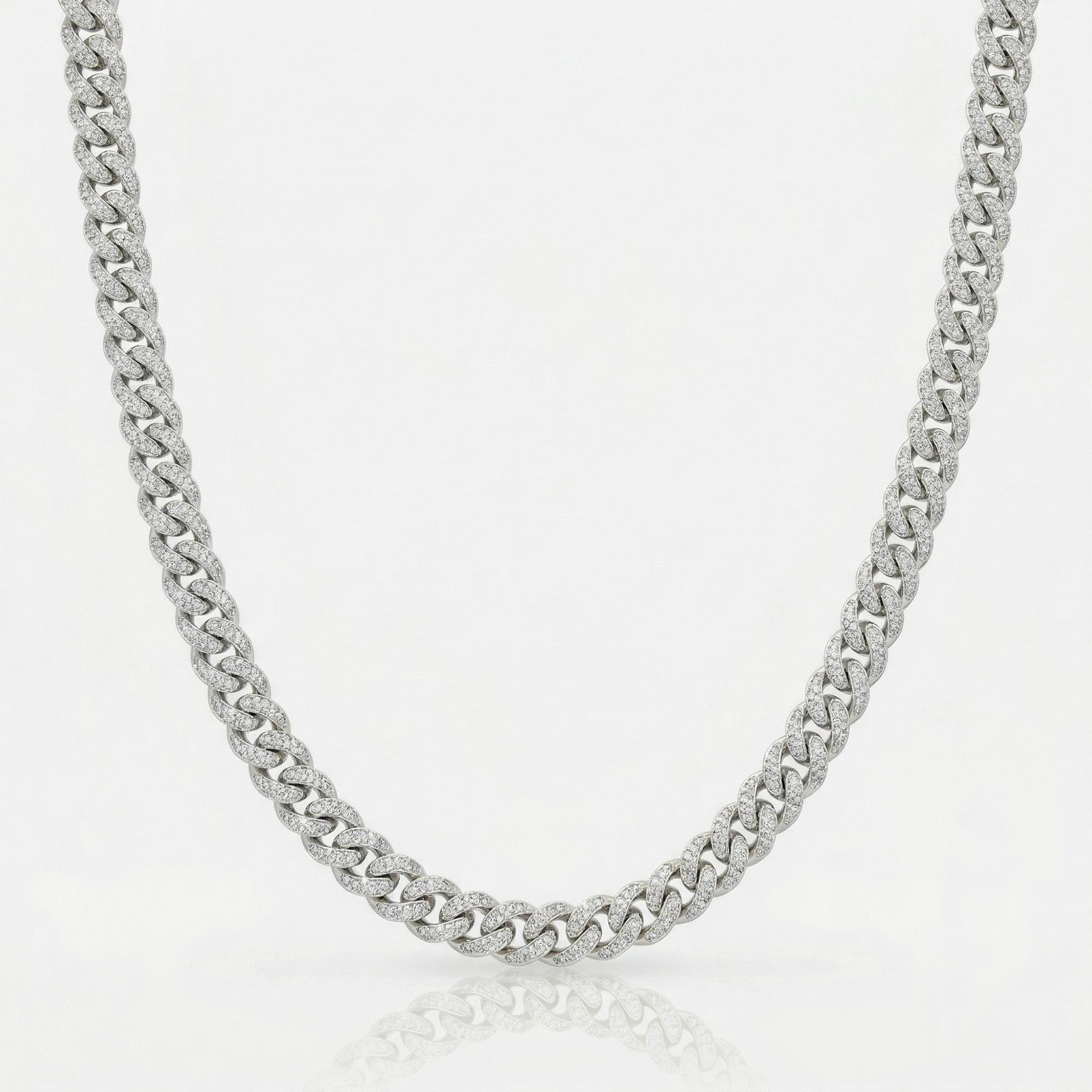 Glimmer Cubain Chain - (silver)
