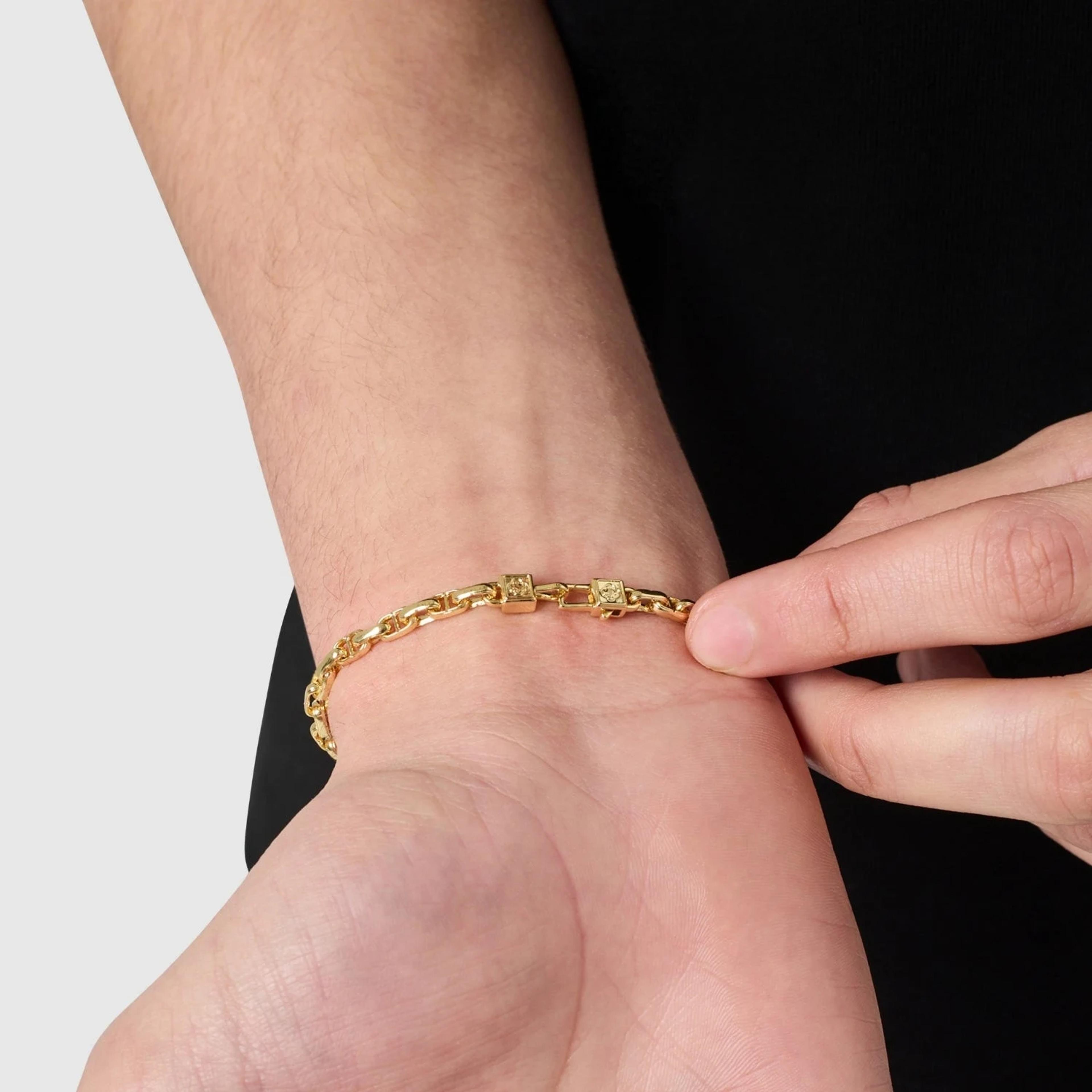 Regal Link Bracelet - (gold) 7