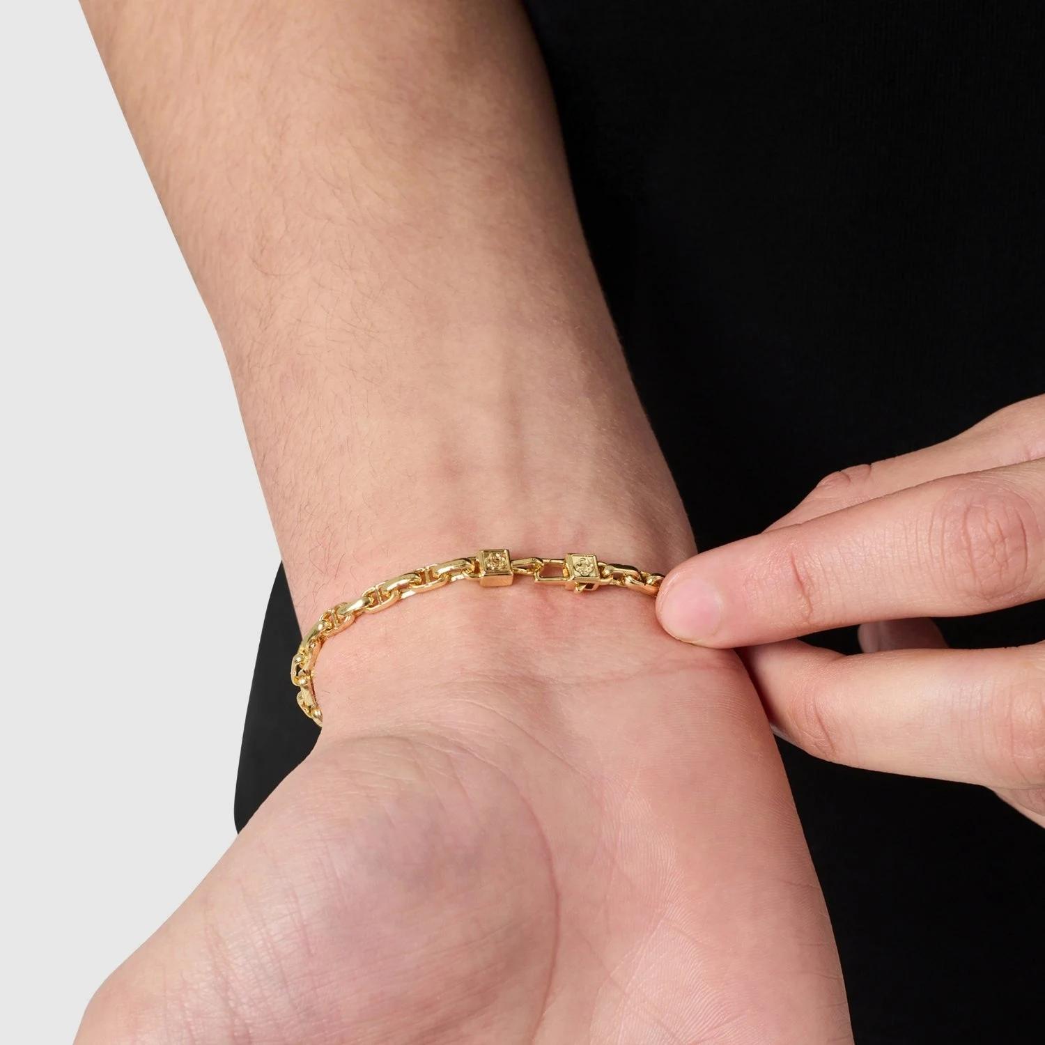 Regal Link Bracelet - (gold) 7