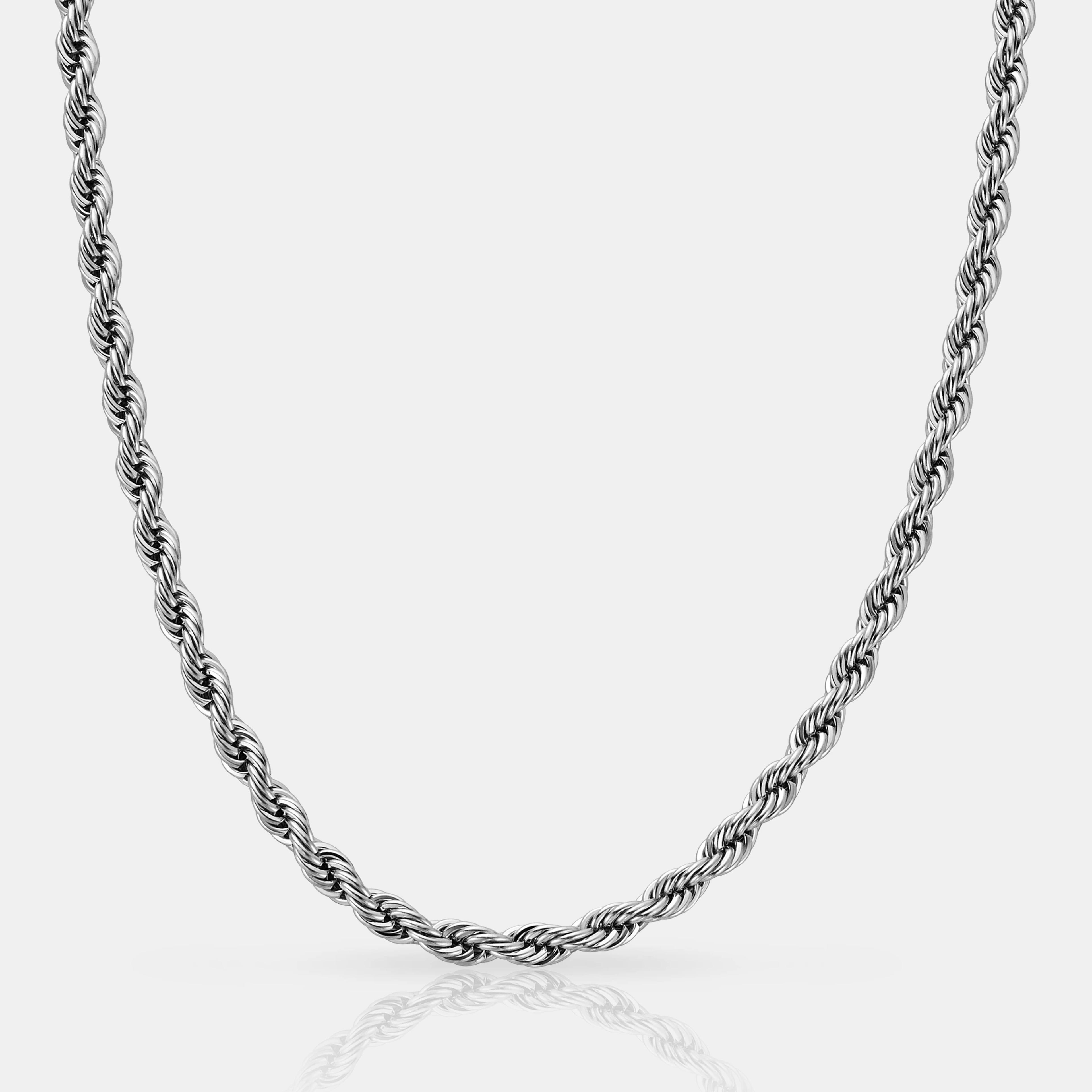 Gold Rope Chain - (silver) 1