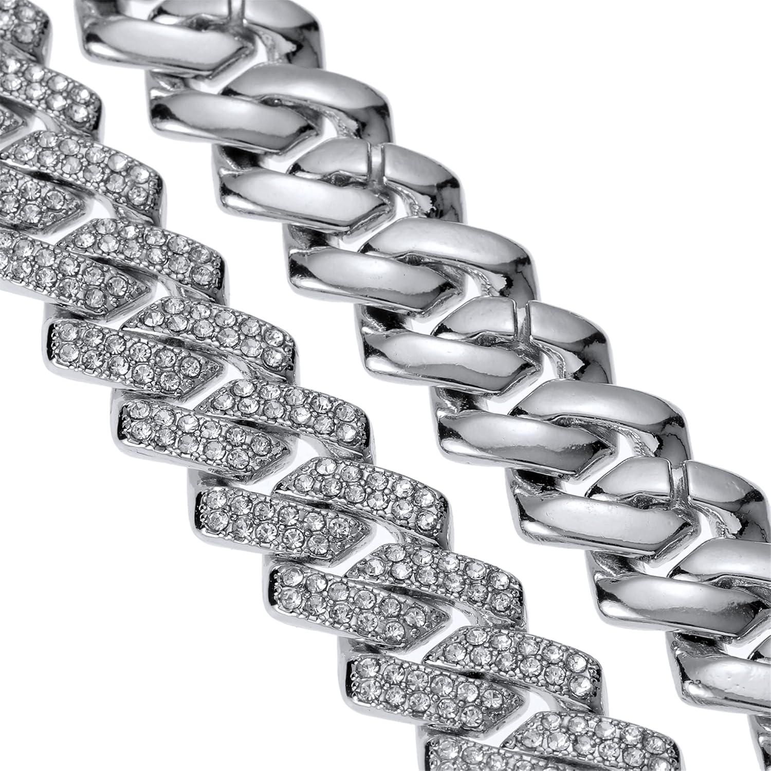 Diamond Cuban Bracelet alternate view