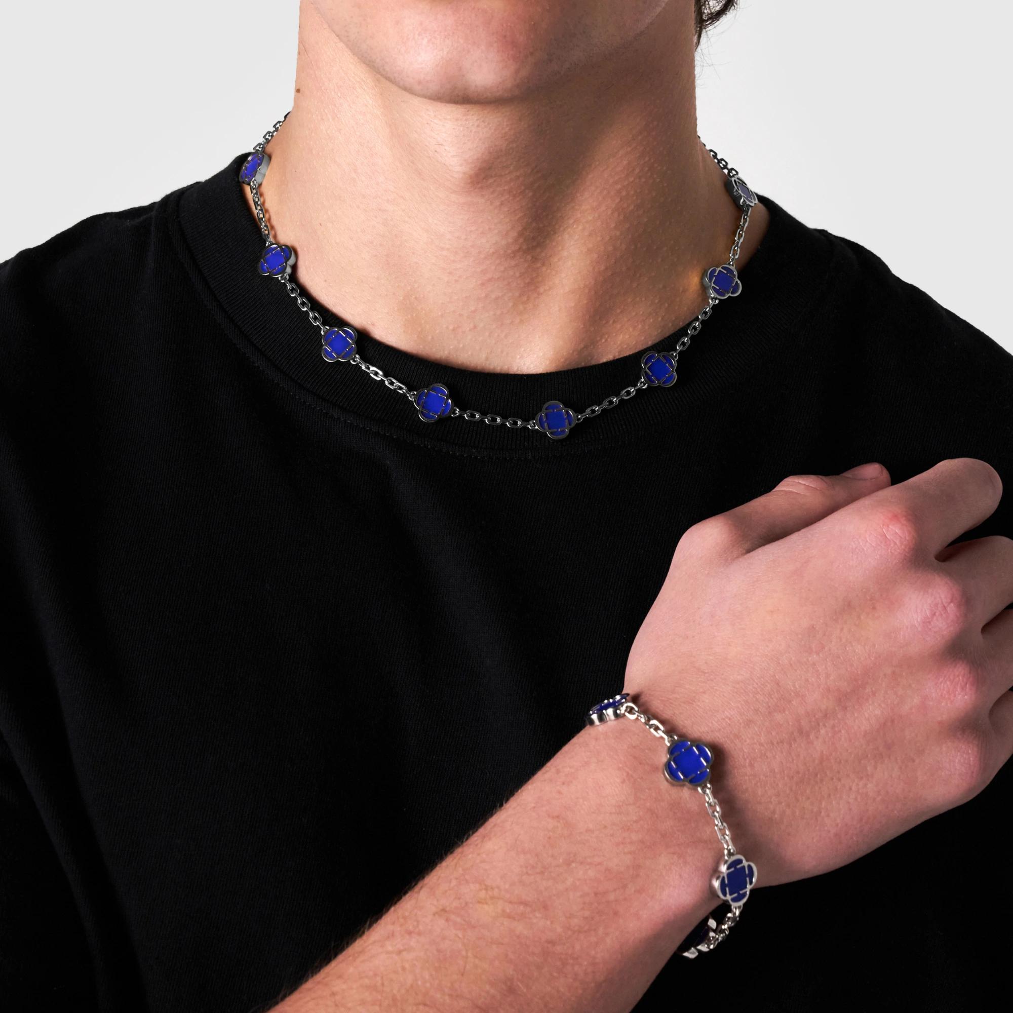 Azure Clover Chain 6