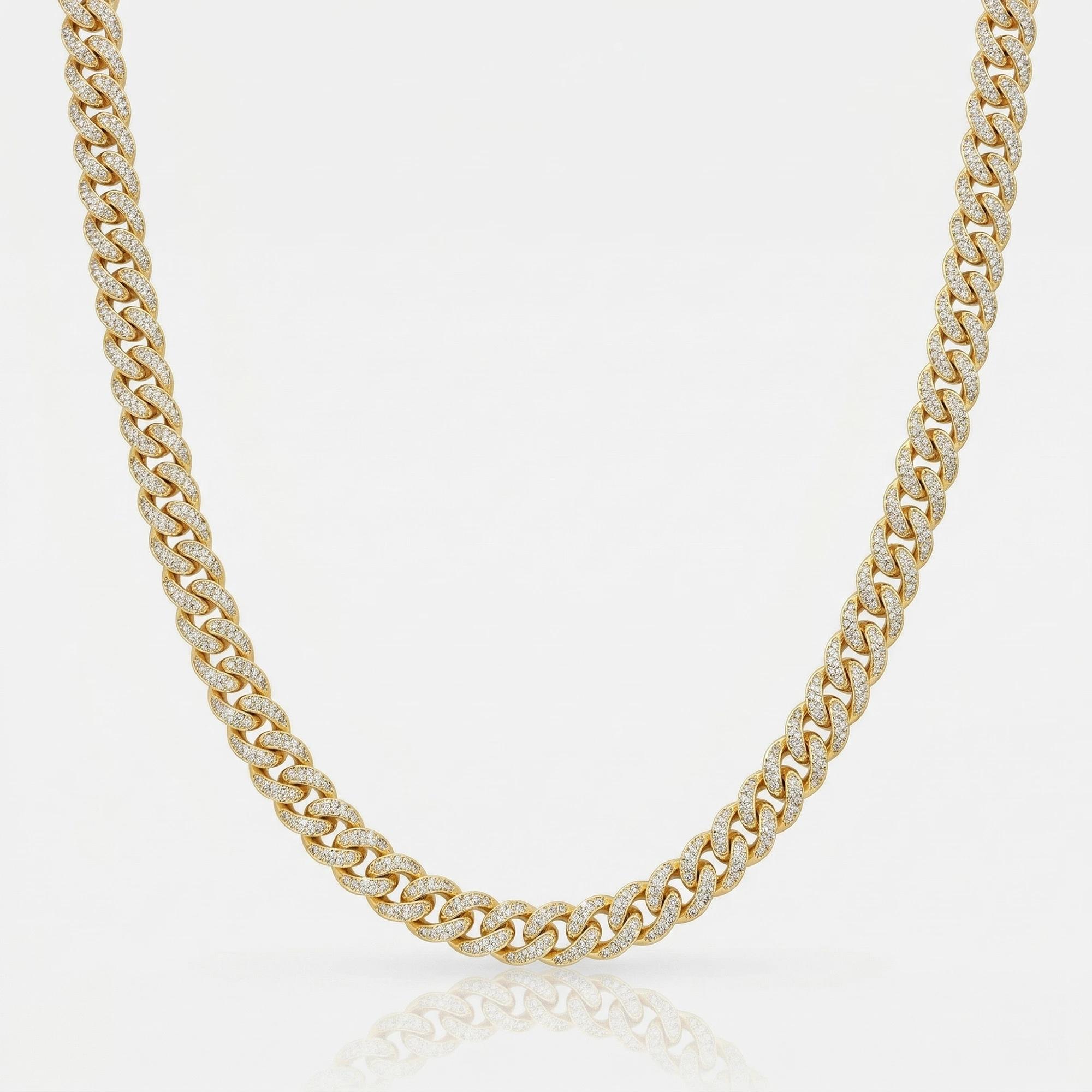 Glimmer Cubain Chain - (gold)