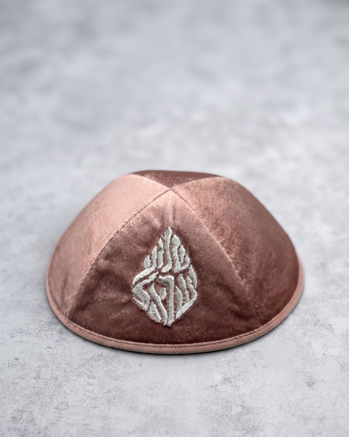 "HA’ESH SHELI" KIPPA rose gold