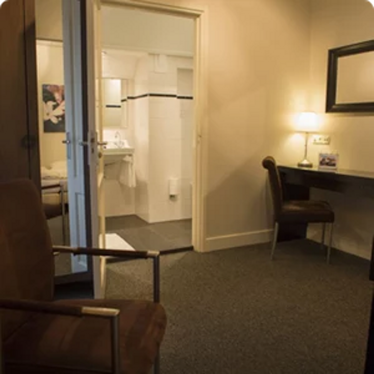 Kamer met uitzicht., Hotel Sevenster