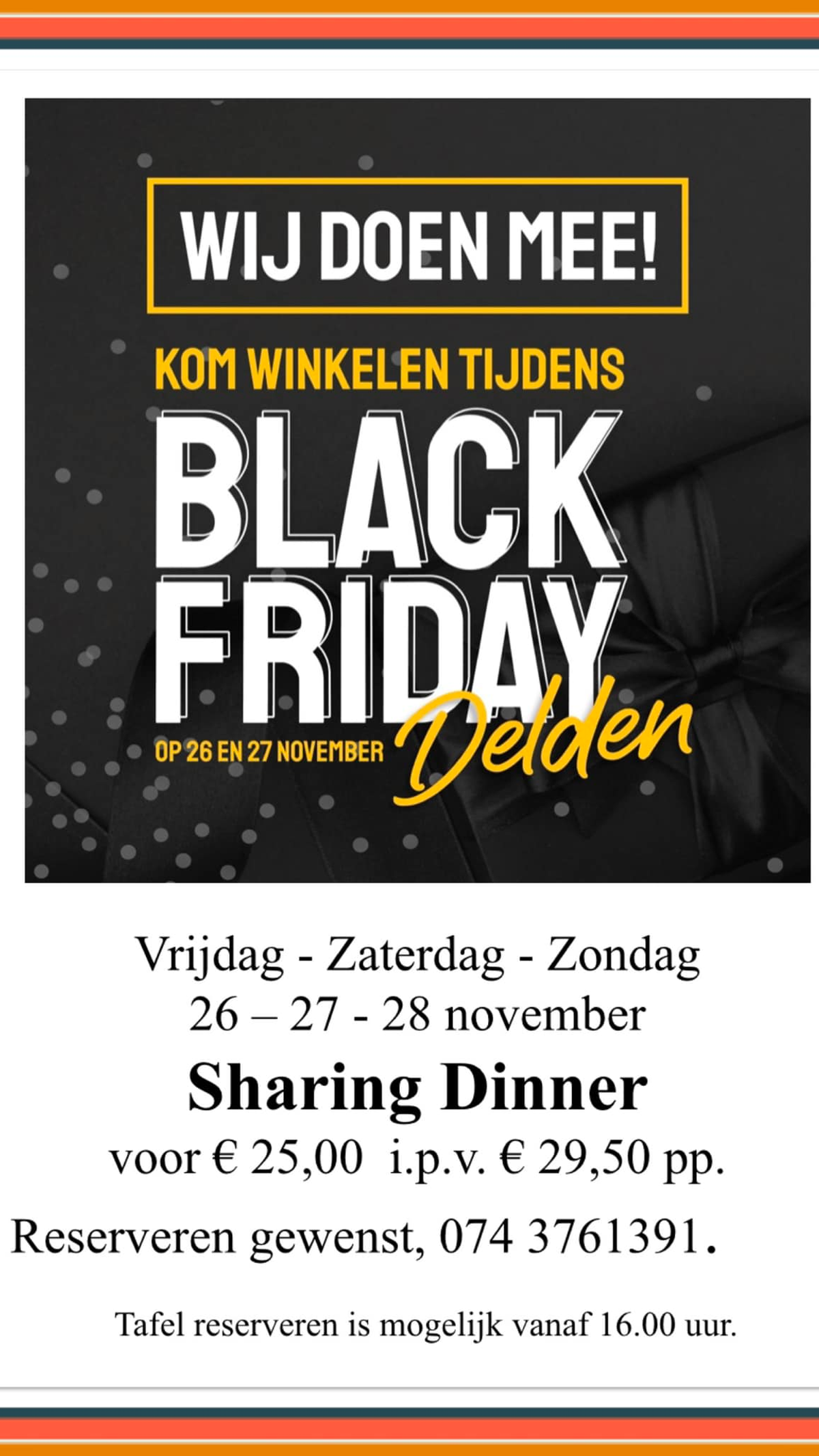Black Friday bij de Sevenster, undefined