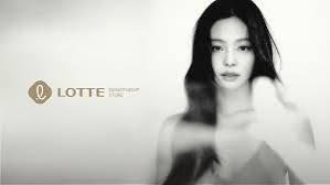 JENNIE as brand ambassador for Lotte Department Store