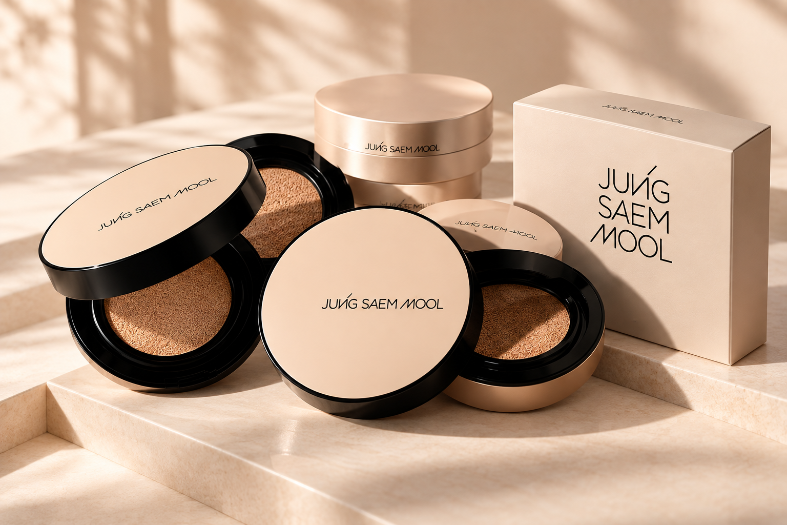 Jung Saem Mool cushion foundation sold through Sephora in the United States