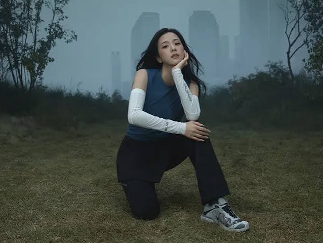 JISOO in Salomon's Fall Winter 2026 In the Open campaign