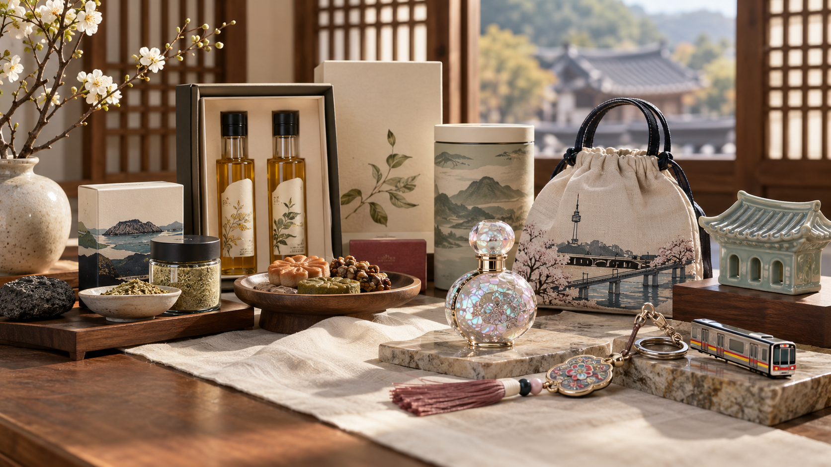 Selected award-winning products from Korea's 2026 tourism souvenir competition