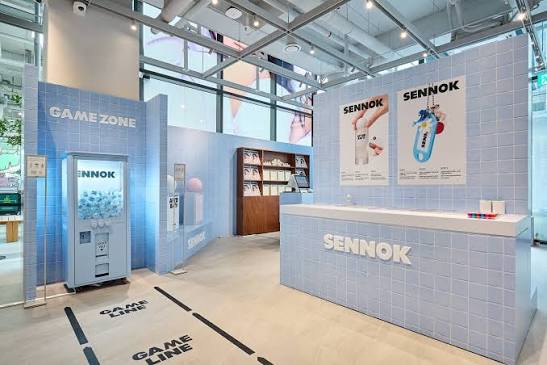 SENNOK Bath House Seongsu, a bathhouse-inspired beauty flagship in Seoul