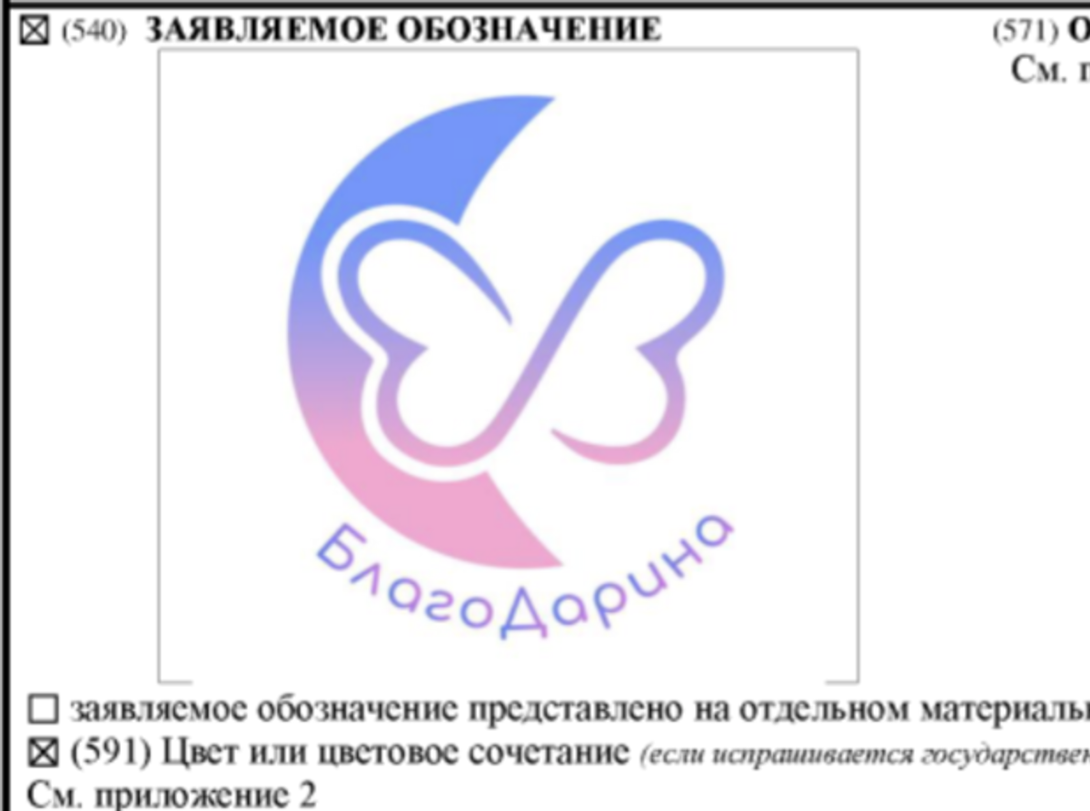 Регистрация бренда БлагоДарина