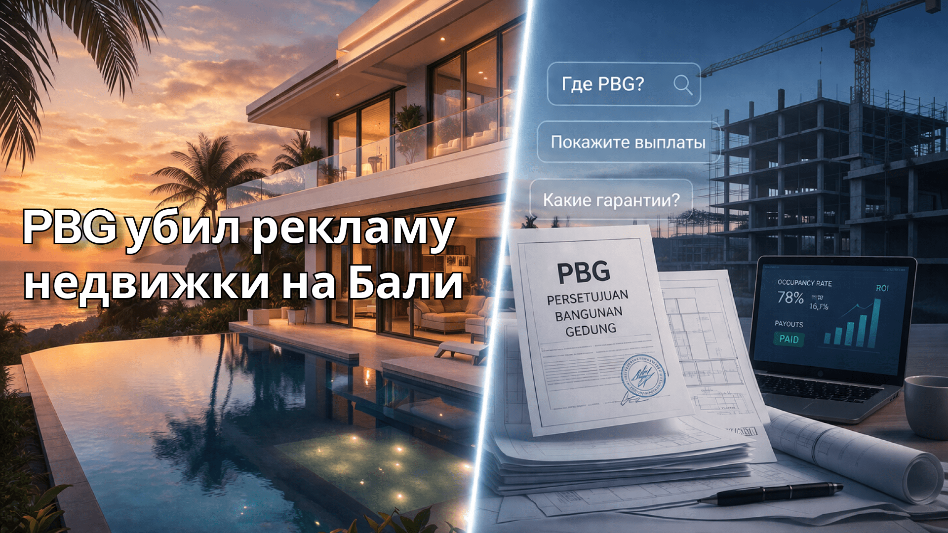 Почему ваша реклама НЕДВИЖКИ на Бали перестала работать в 2026. Инвестор поумнел — и это ваша проблема