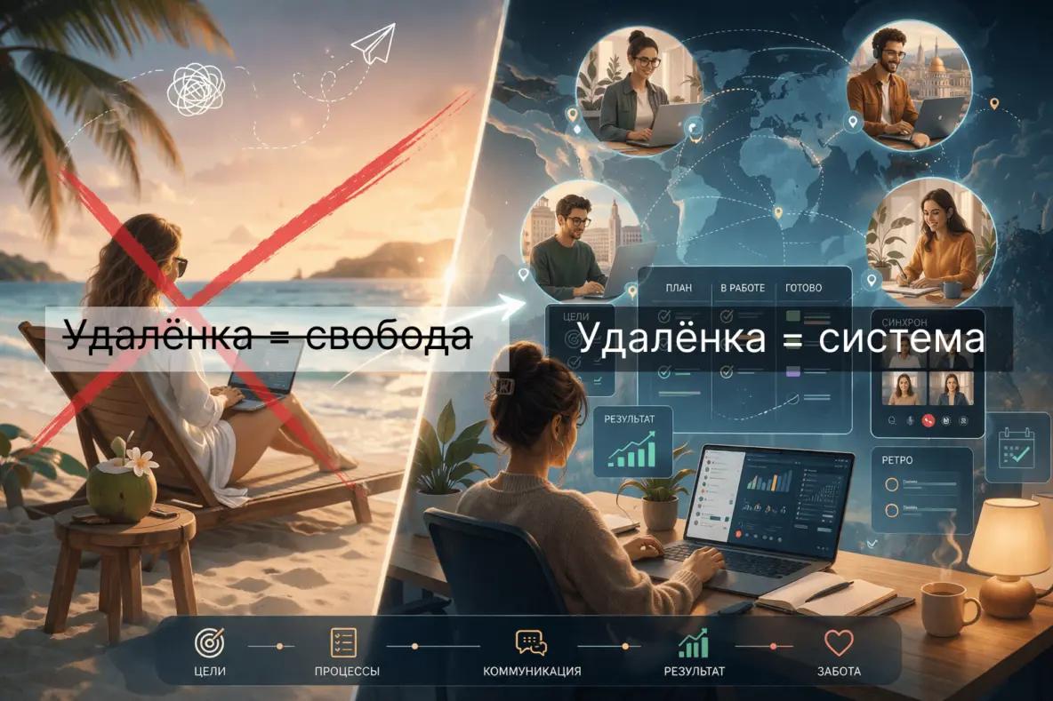 Без офиса, но с системой: как работает распределённая команда в крупном digital-агентстве
