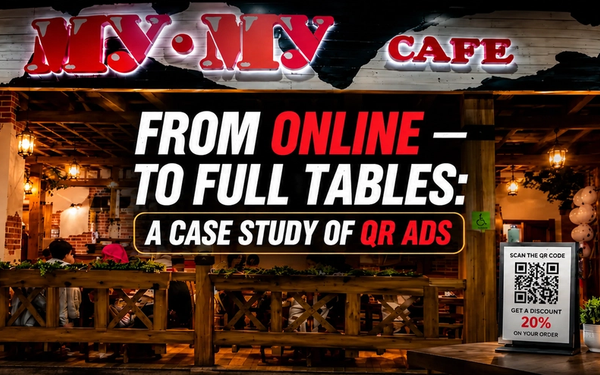 Boosting Offline Conversions for a Moscow Coffee Chain With a QR Code