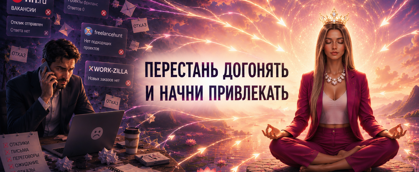 Почему поиск работы и клиентов так бьёт по психике и вызывает тревогу?