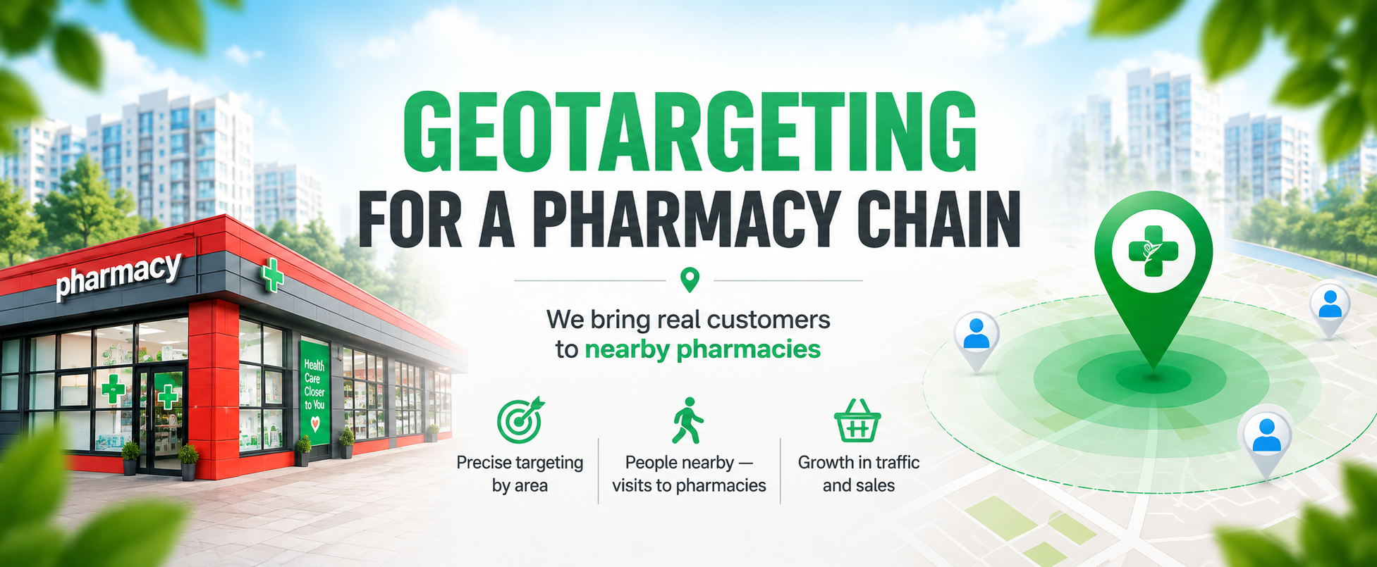 Boosting Foot Traffic for a Pharmacy Chain With Geo-Targeting