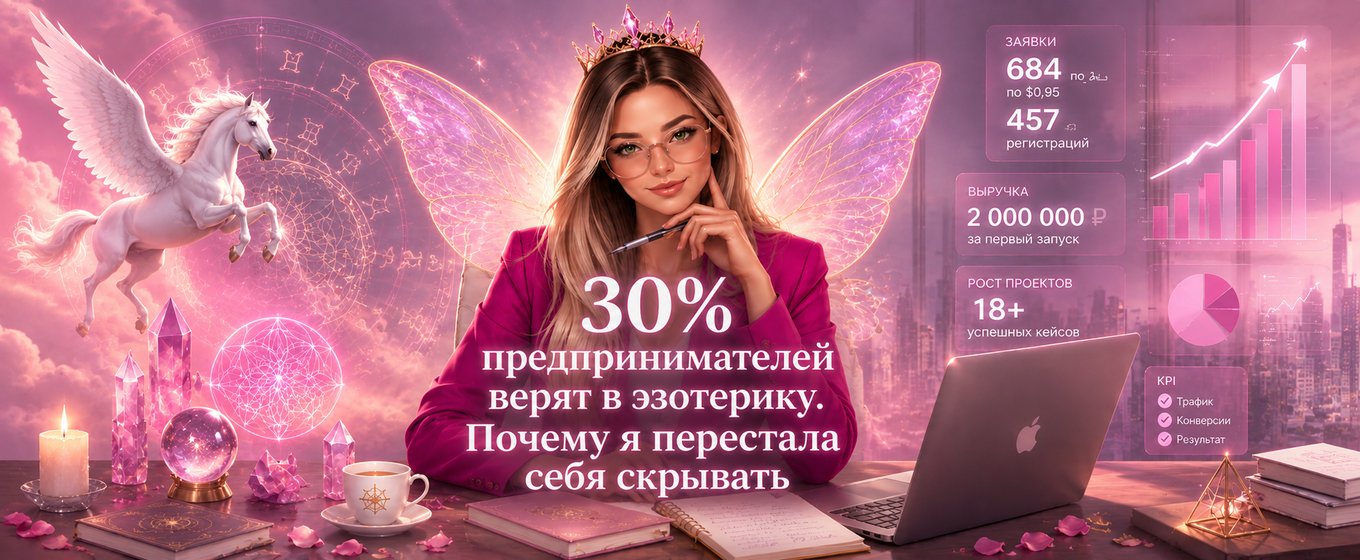 Маркетолог и эзотерик в одном лице: как я решилась слить два бренда и почему это страшно