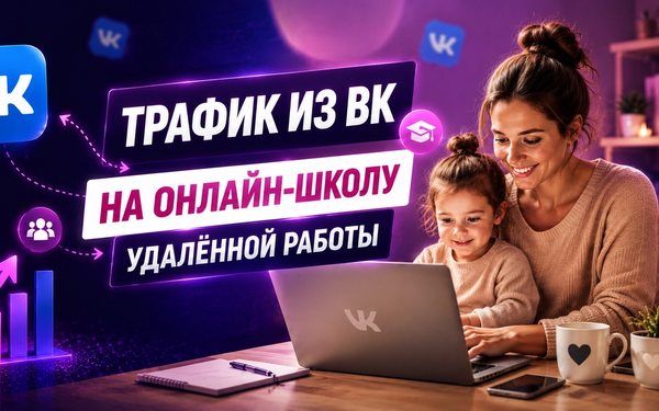 Стоимость клика 11₽ в ВК для онлайн-школы интернет-профессий