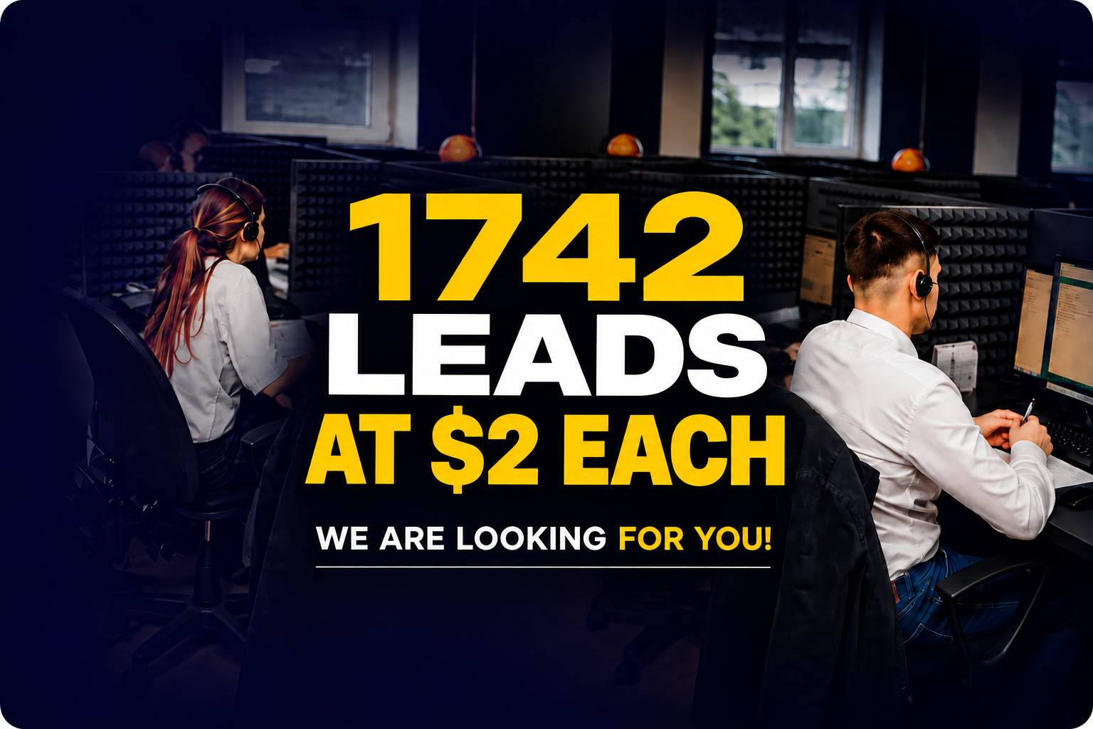 1742 Leads at $2 in the HR Recruitment Niche From a Single City With a Population of Half a Million! (*Only 50% of Them Were Our Language Audience)