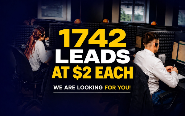 1742 Leads at $2 in the HR Recruitment Niche From a Single City With a Population of Half a Million! (*Only 50% of Them Were Our Language Audience)