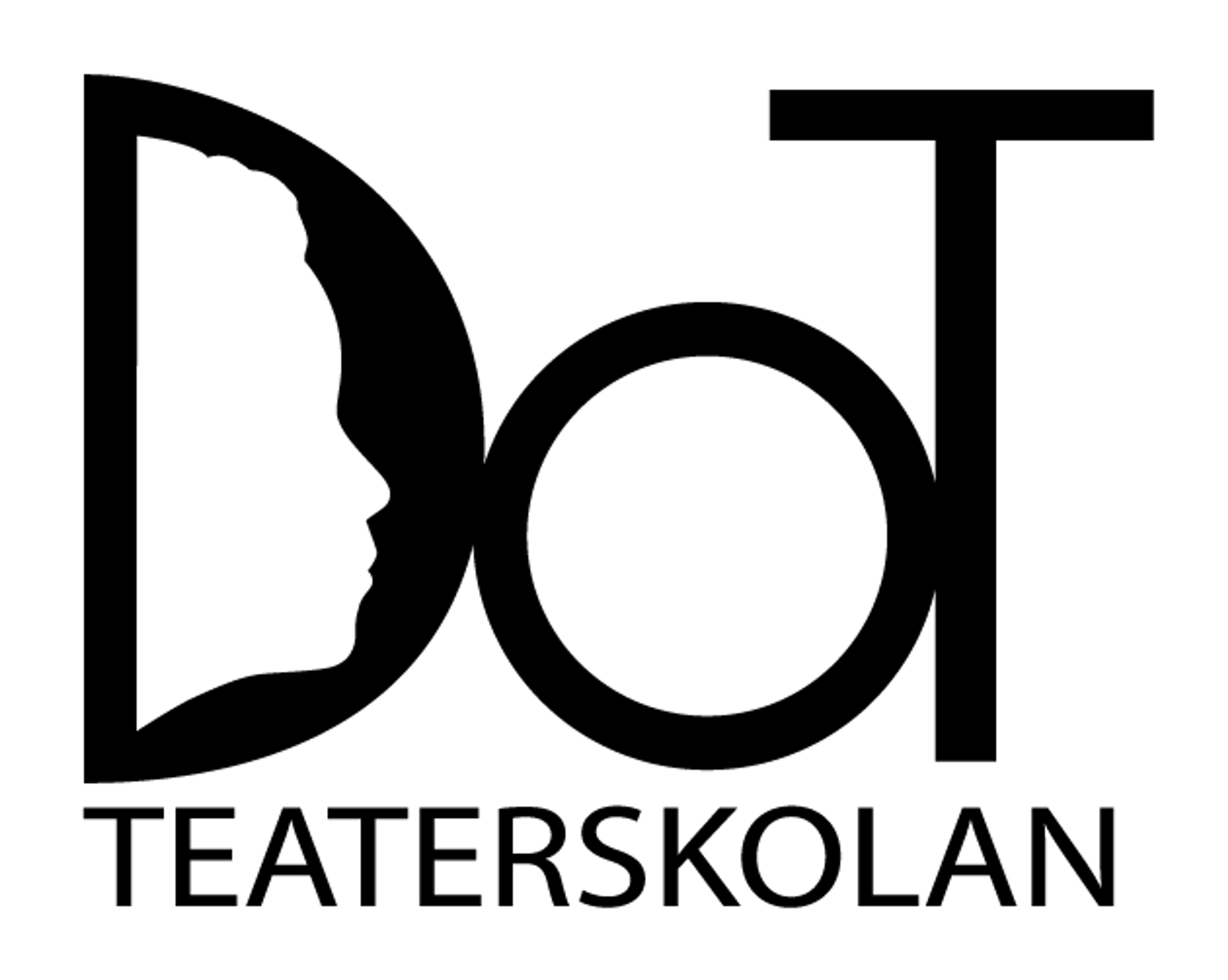 Logo för Teaterskolan DOT