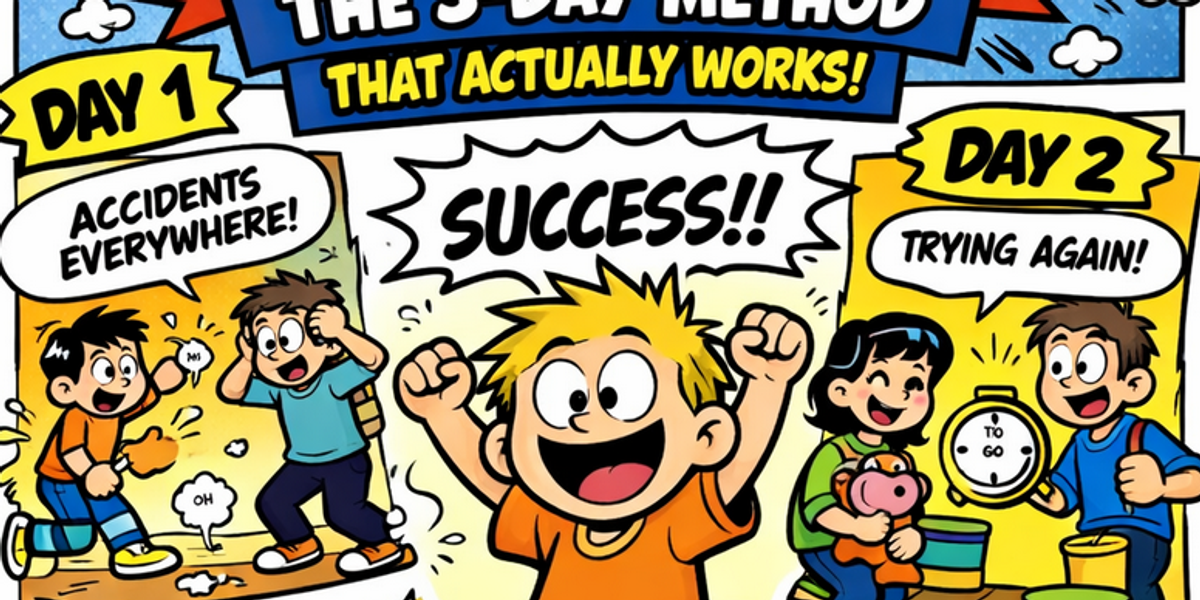 Potty Training Wars? The 3-Day Method That Actually Works