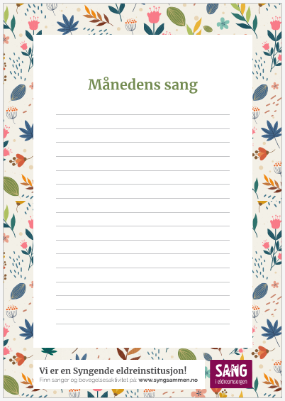 Månedens sang