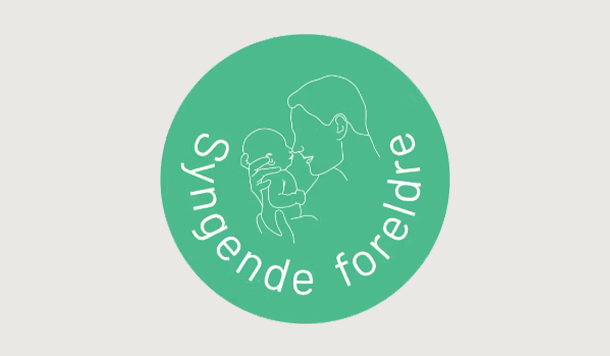 Syngende foreldre logo