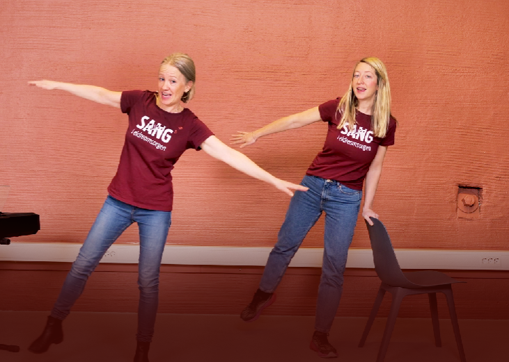 Stående sangtrim med Sang i eldreomsorgen