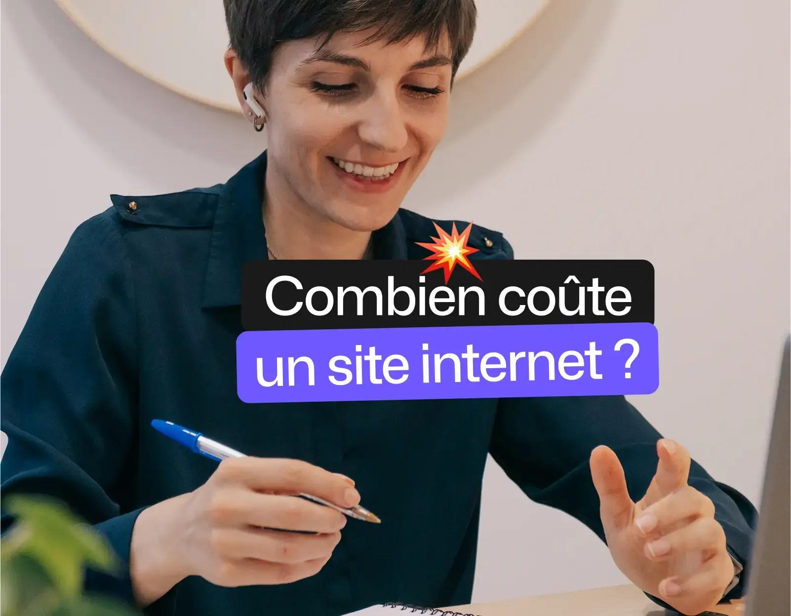 combien coute un site web