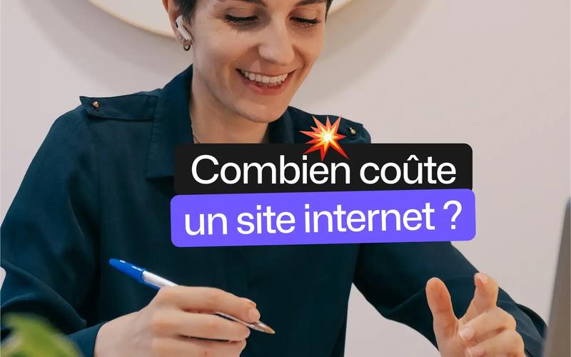 combien coute un site web