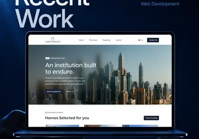 Site web pour agence immobilière au Maroc