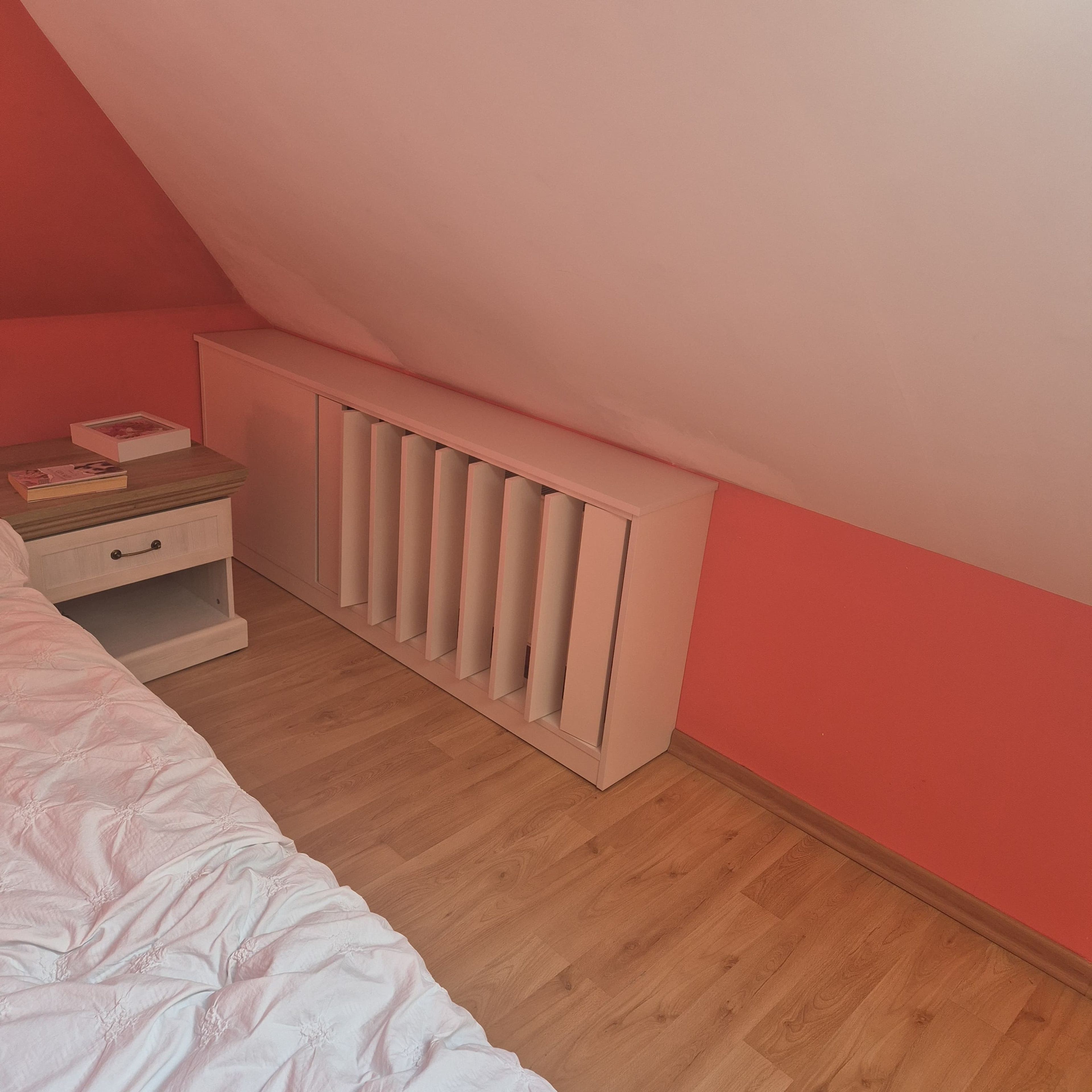 Zabudowa pod skos przy ściance kolankowej na poddaszu – Goleniów