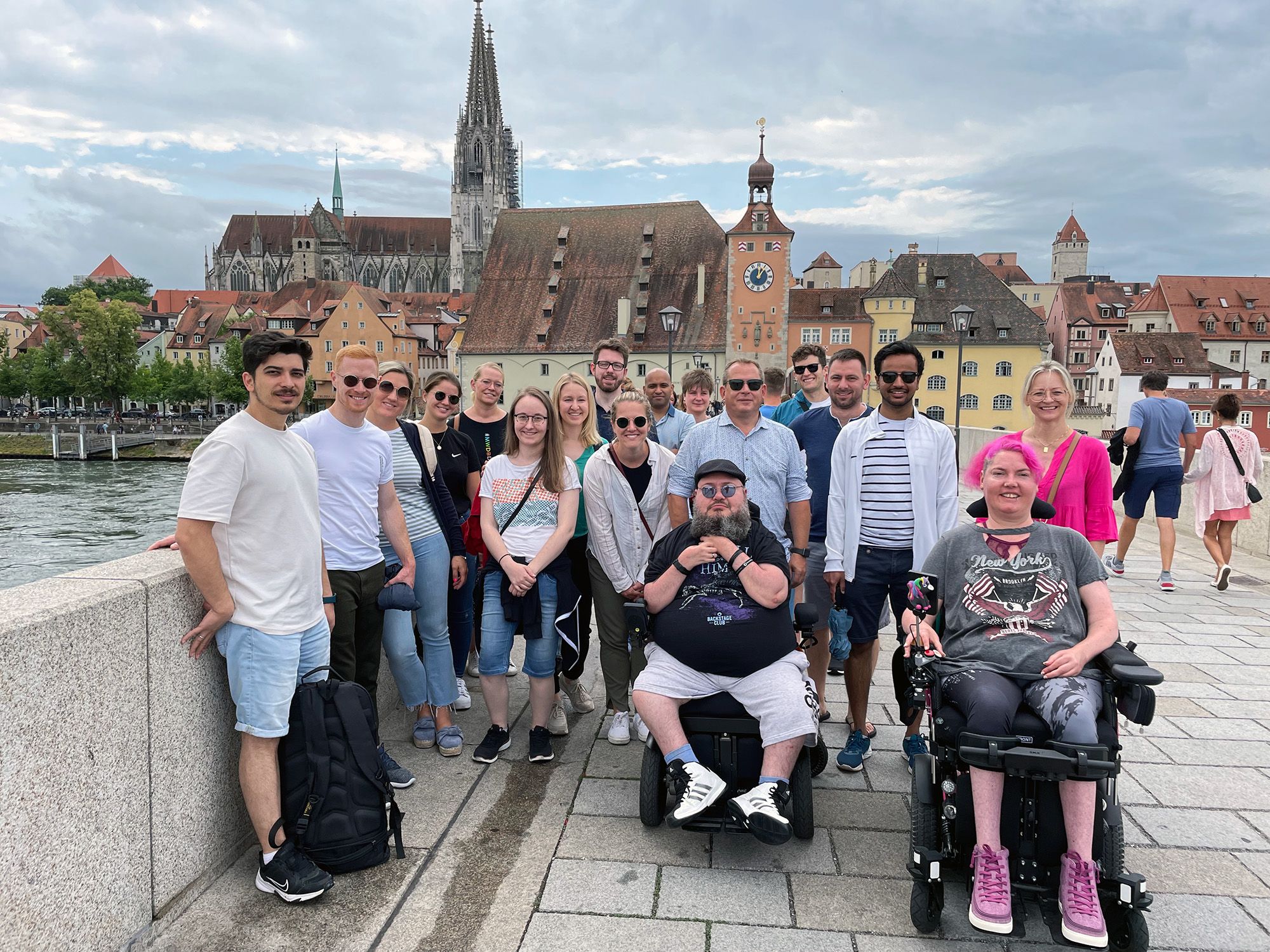 Gruppenbild des munevo-Teams