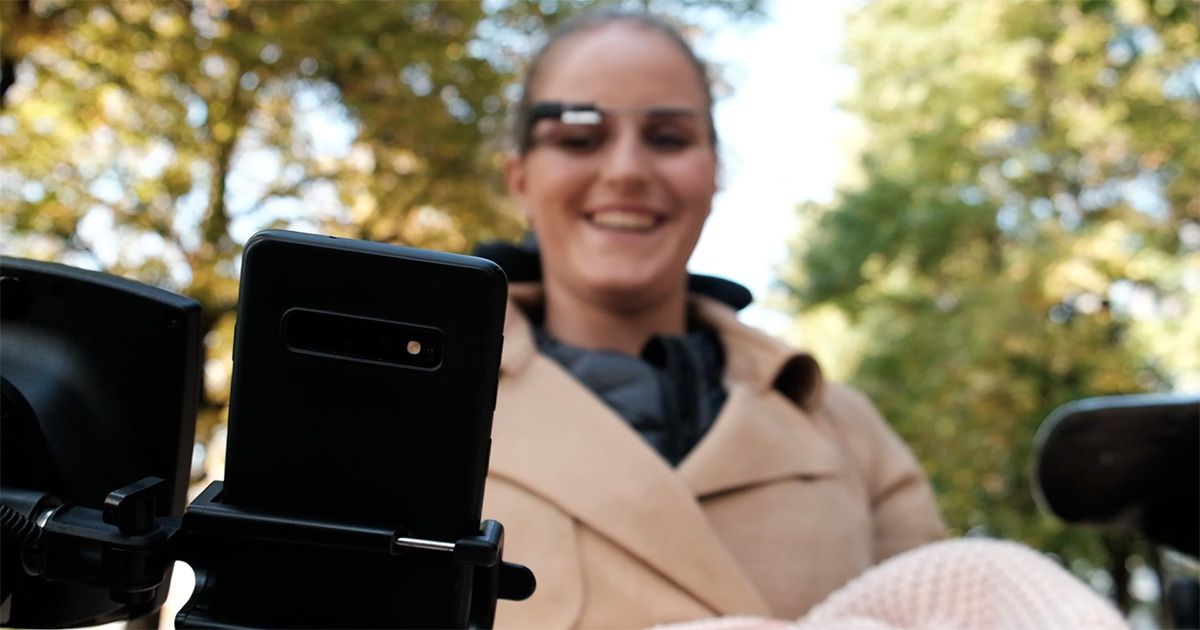munevo PHONE | Use your smartphone with simple movements of your head
