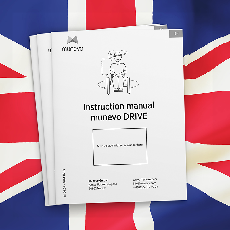 Manual on top of British flag