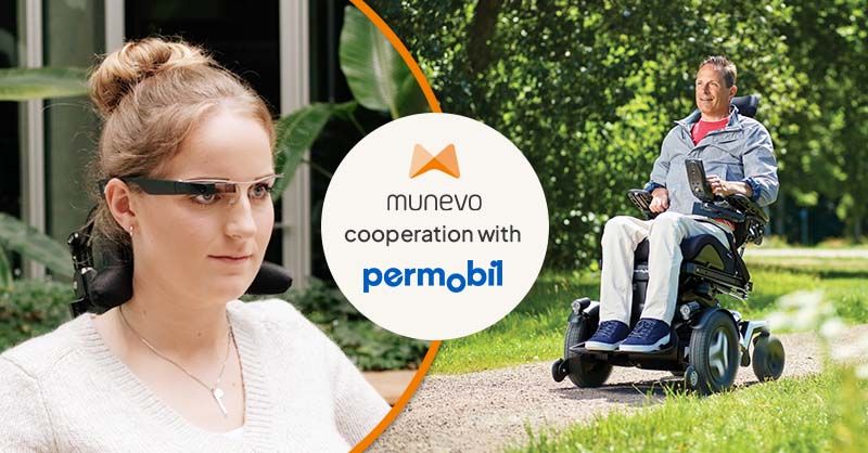 exclusive partnership munevo x Permobil