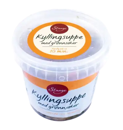 Kyllingsuppe med grønnsaker