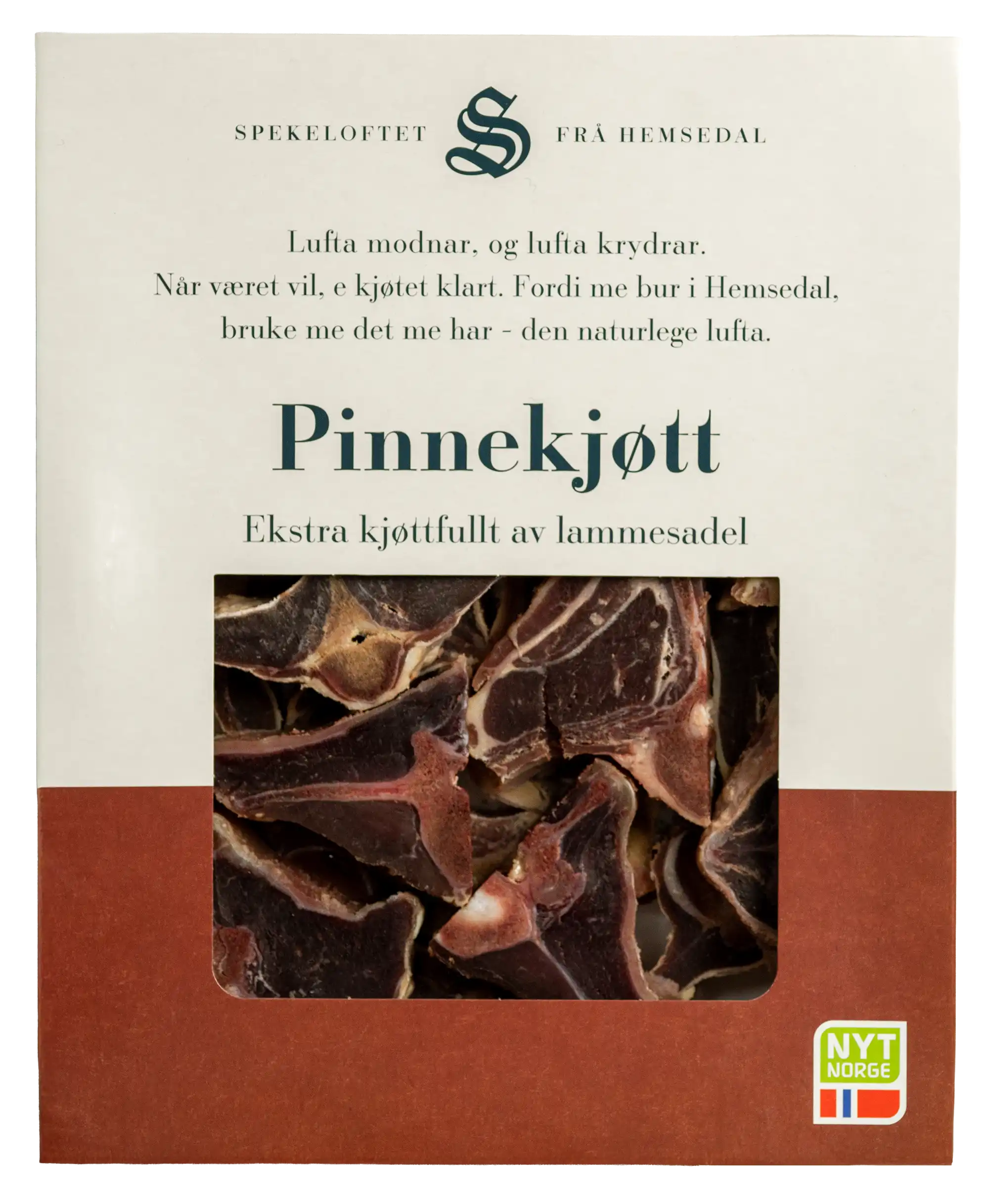 Pinnekjøtt ekstra kjøttfullt av lammesadel