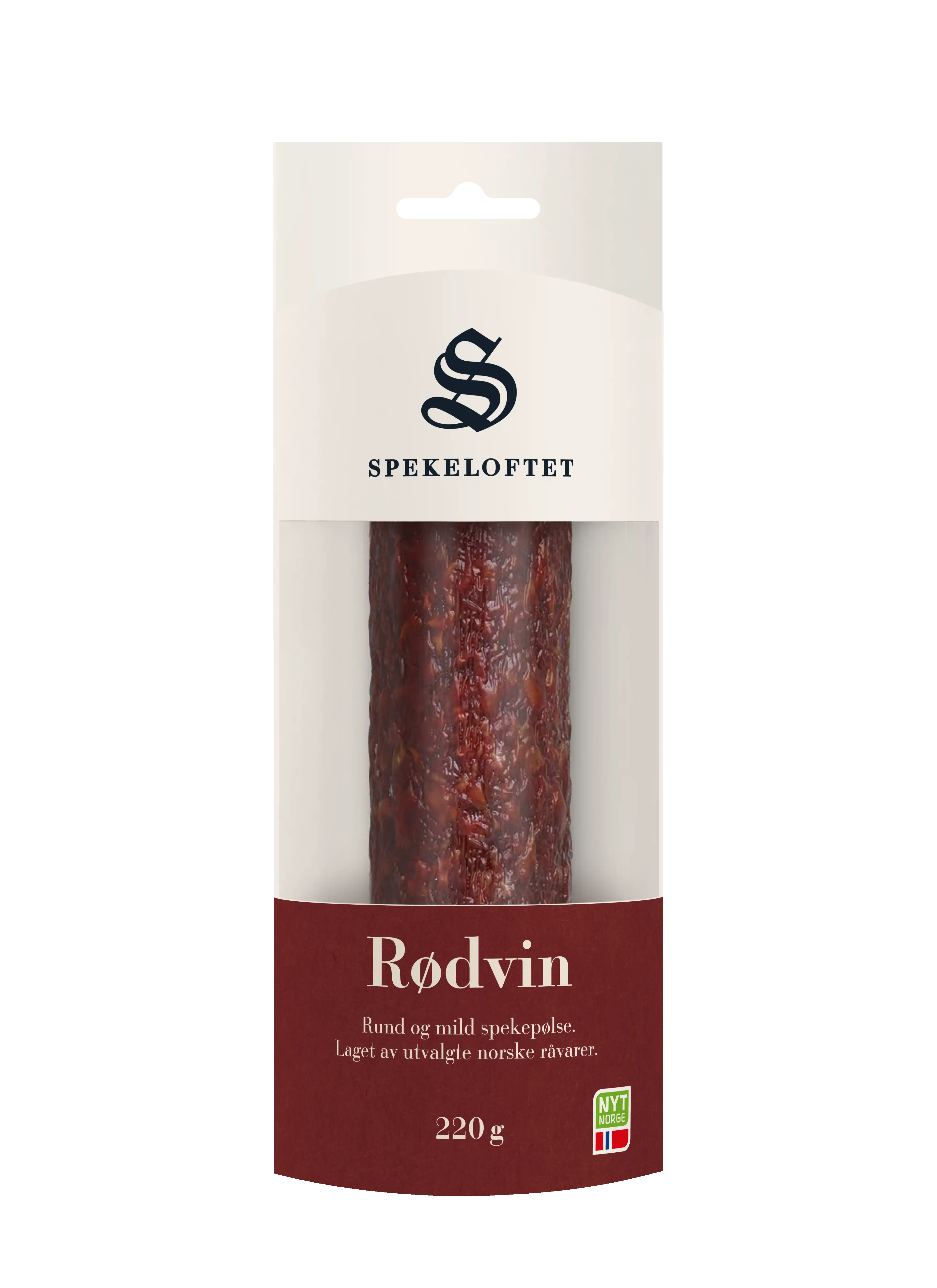 Spekepølse m/ Rødvin