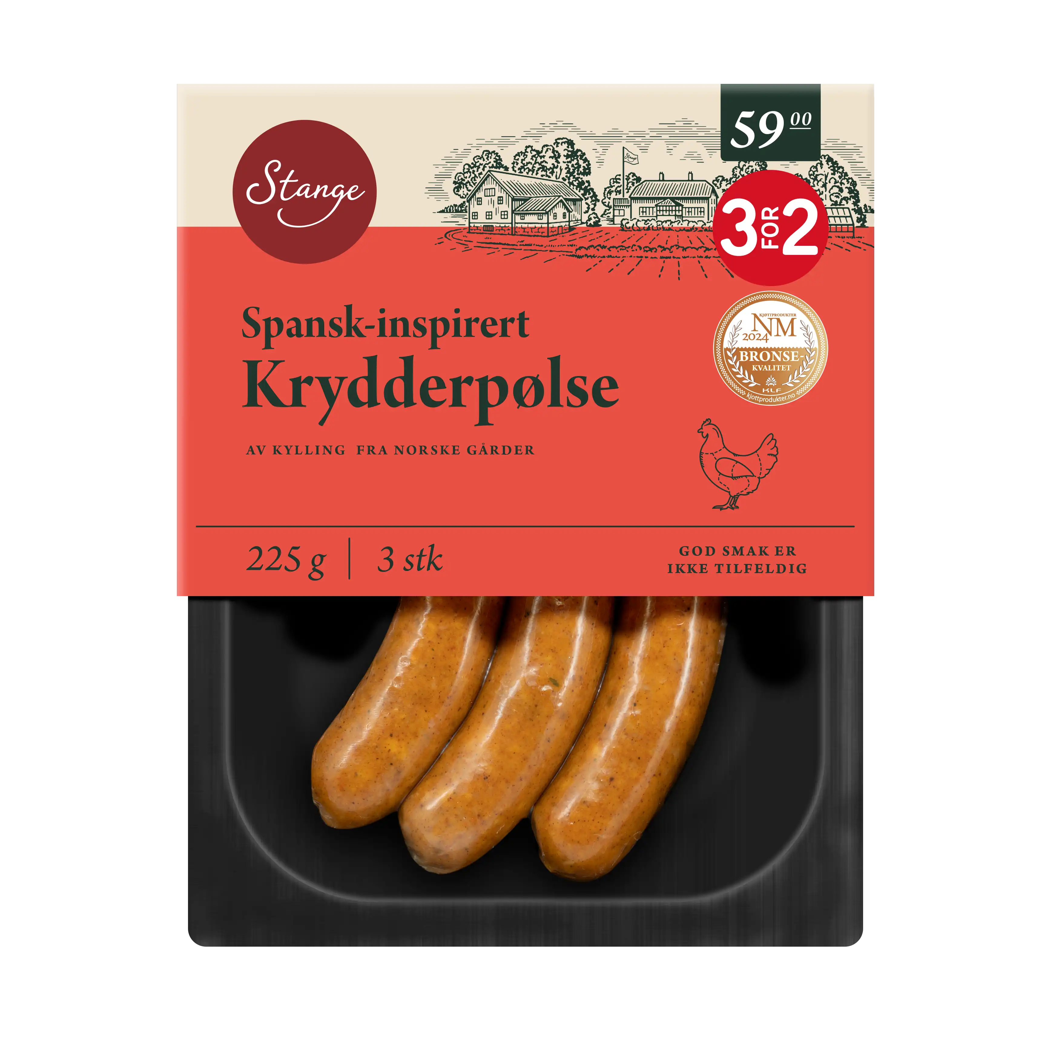 Spansk-inspirert krydderpølse
