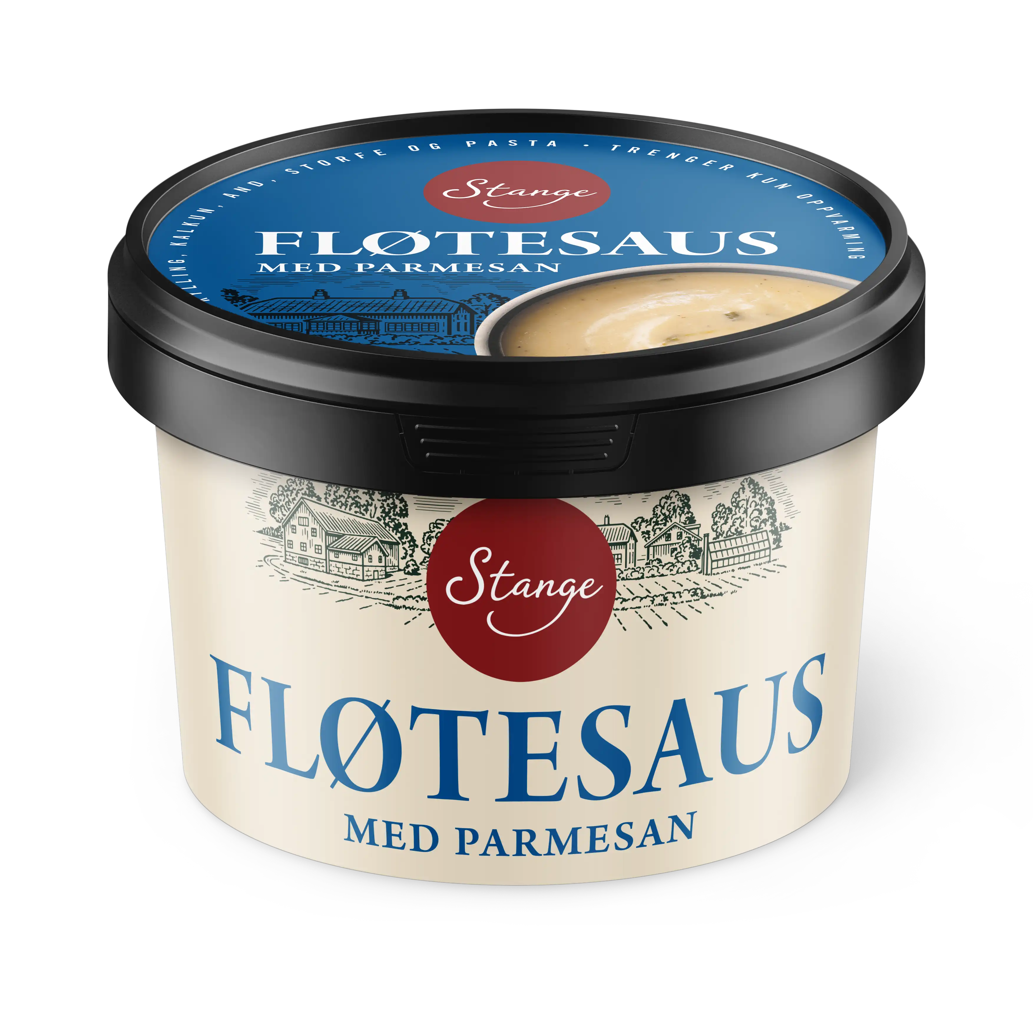 Fløtesaus med parmesan