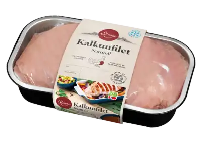 Kalkunfilet naturell fryst