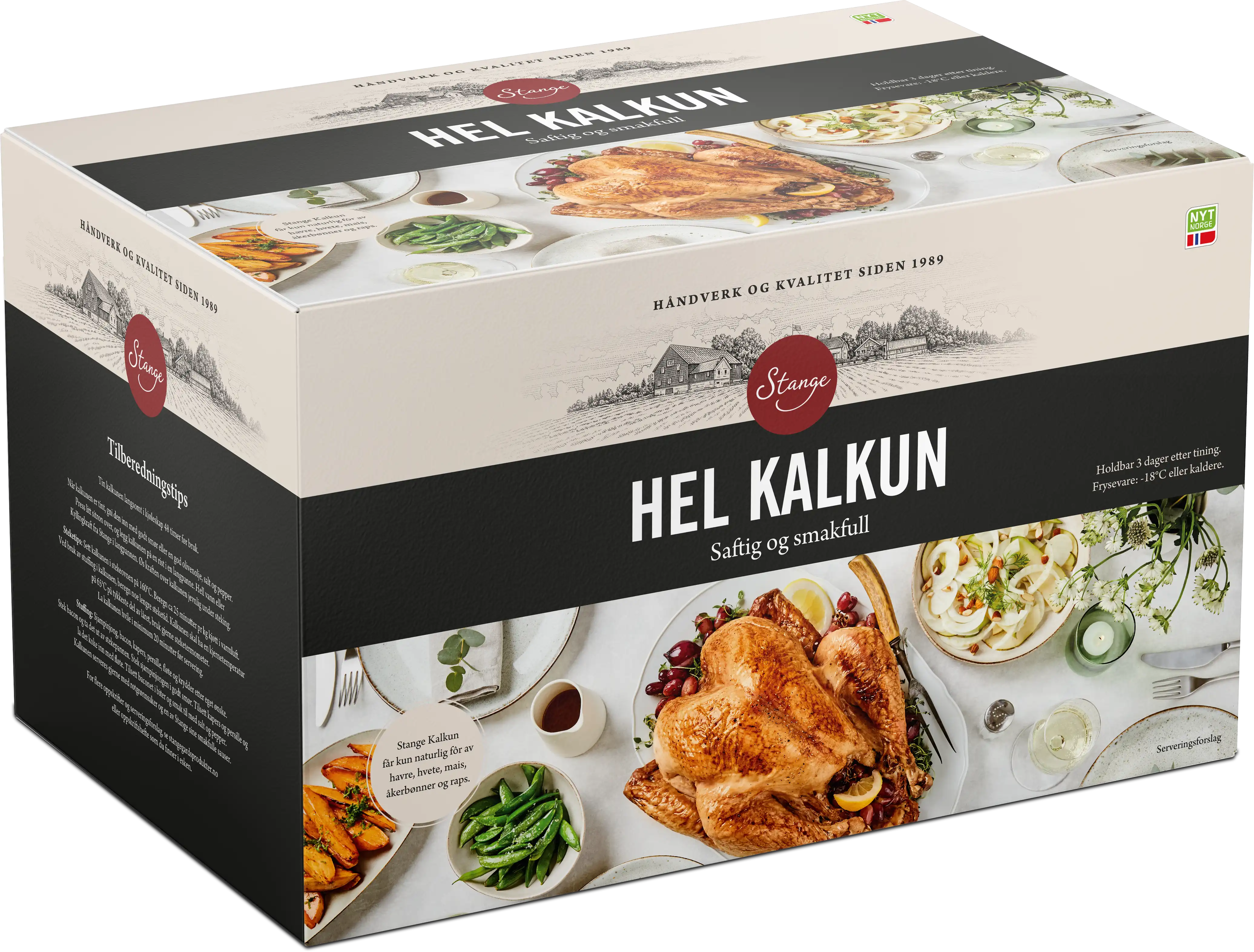 Hel Kalkun fryst